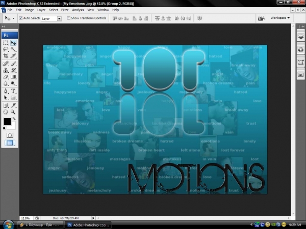 Creation of 101 Emotions: Step 3